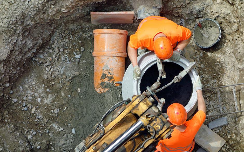 travaux assainissement Oinville-sur-Montcient